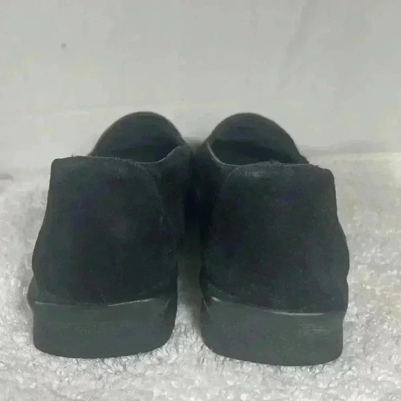 STUART Weitzman Palomino Zebrette Black Suede & Pony Hair Loafers Womens 8 - Picture 5 of 16